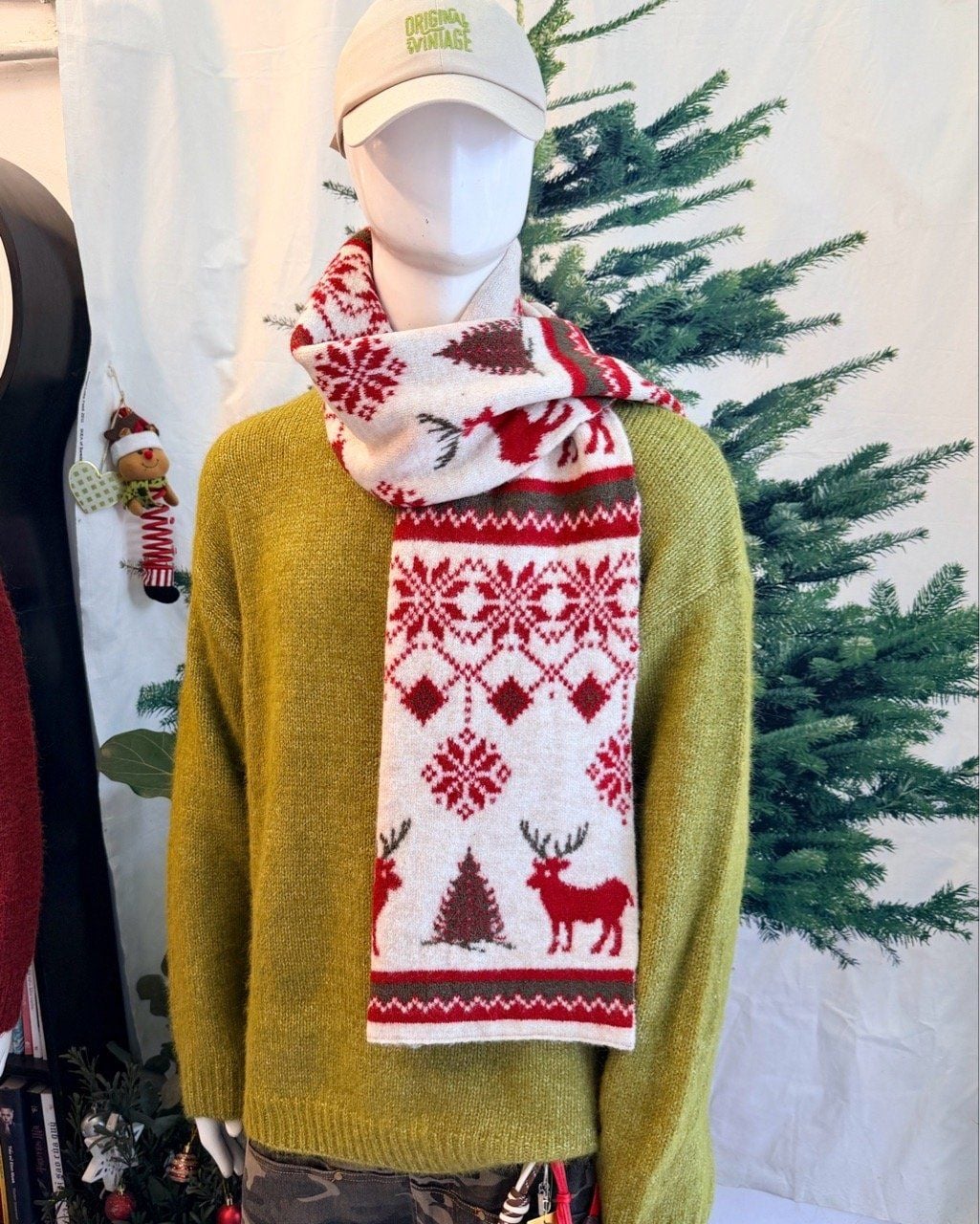  WOOL XMAS CRARF WHITE 