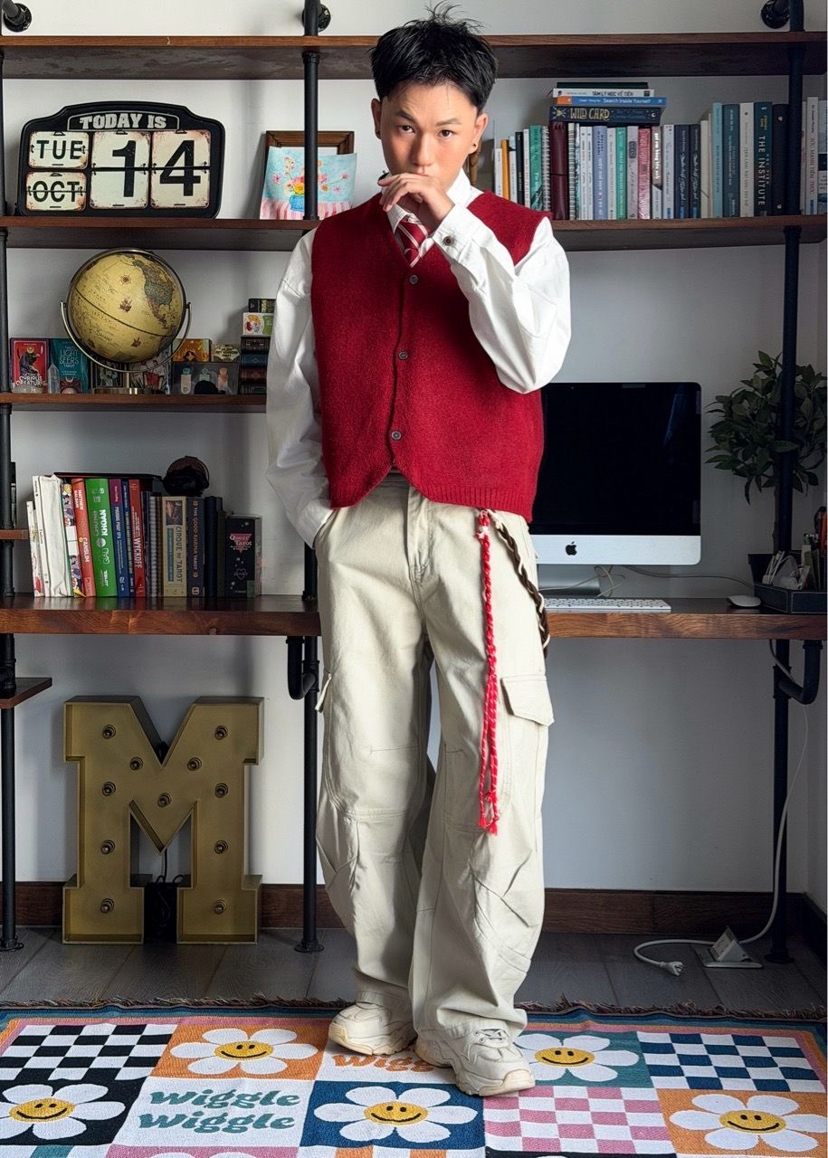  BAGGY 9047 LIGHT GREY 