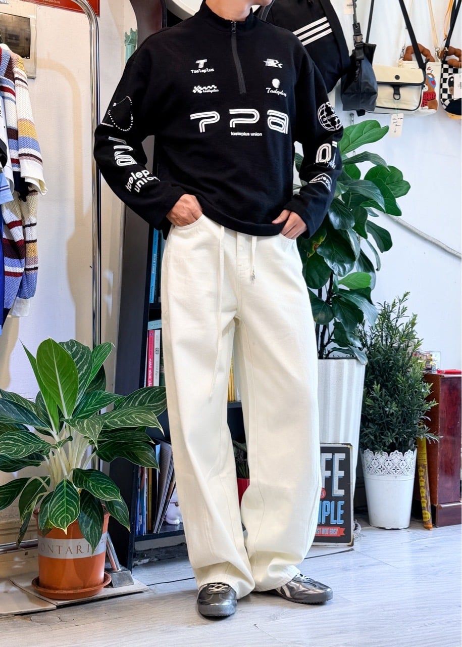  QUẦN JEAN 8076 TRẮNG 