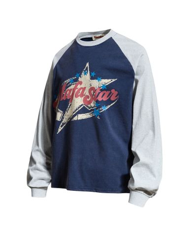  ÁO SWEATSHIRT 0568 XANH TÍM THAN 