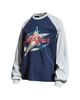  ÁO SWEATSHIRT 0568 XANH TÍM THAN 