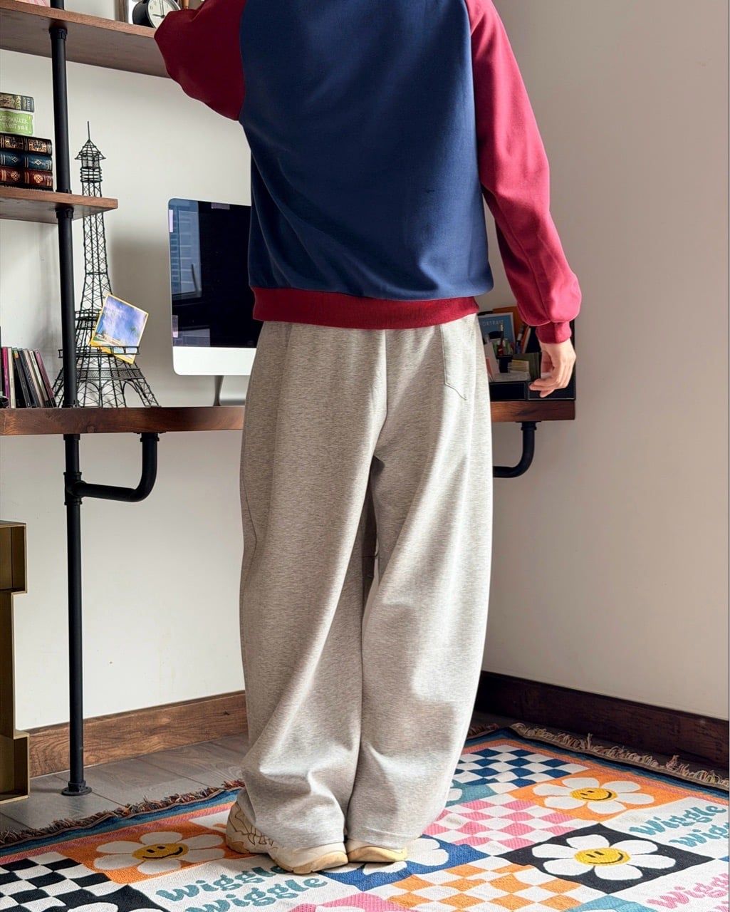  QUẦN SWEATPANT 309 XÁM 