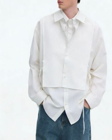  ÁO SƠ MI 6984 TRẮNG 