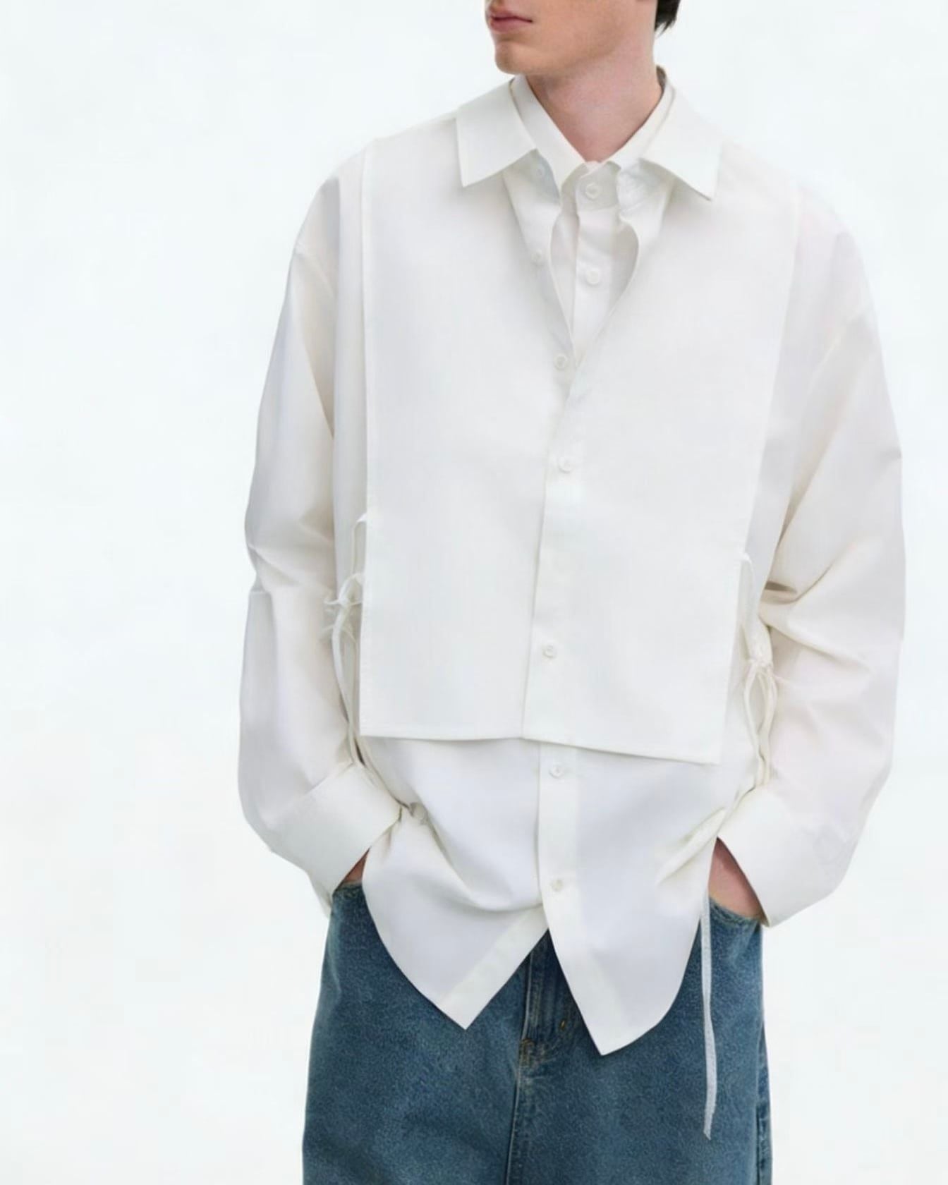  ÁO SƠ MI 6984 TRẮNG 