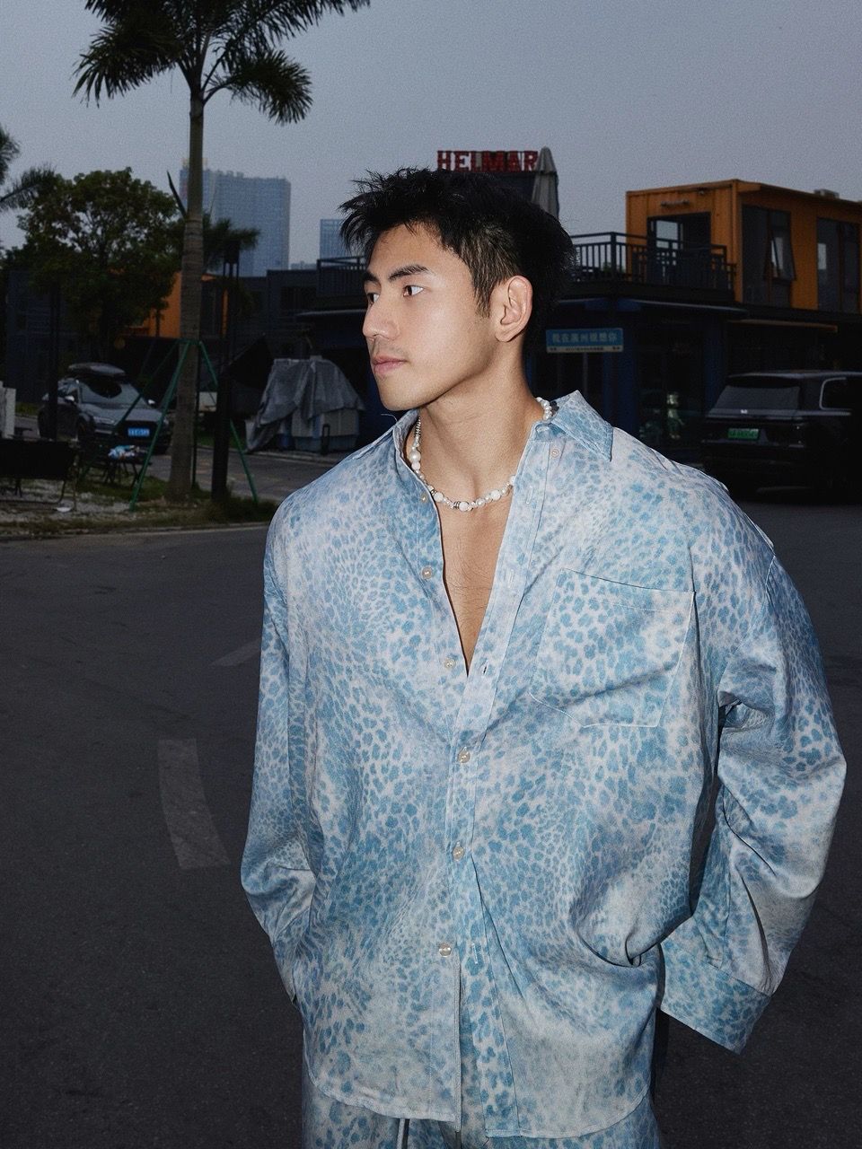  SHIRT 0284 LEOPARD PATTERN 