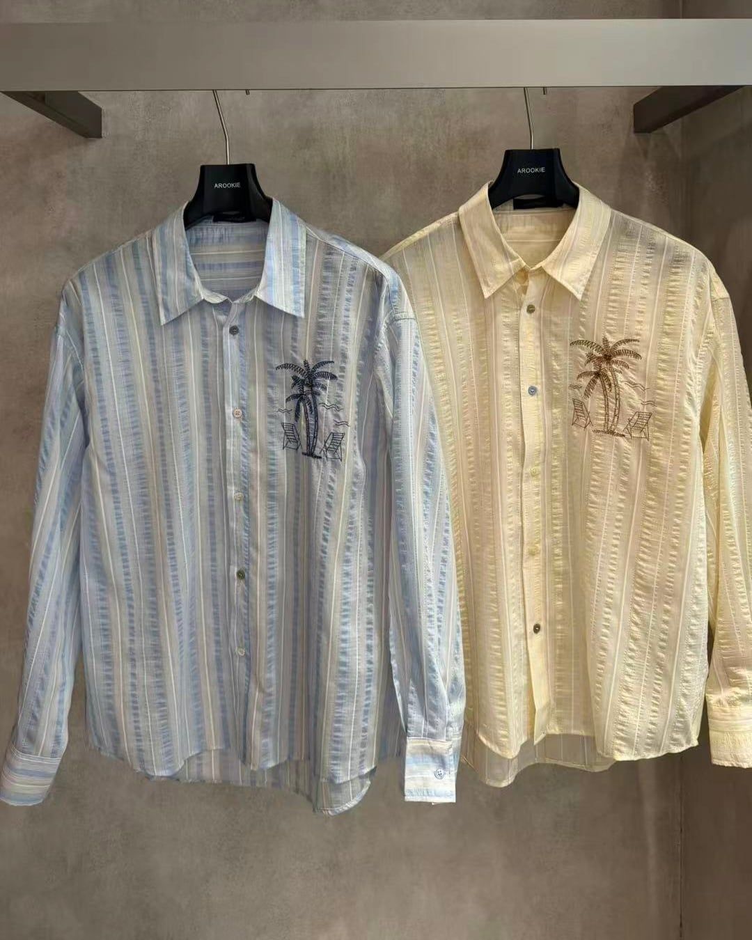  ÁO SƠ MI 1356 CREAM 