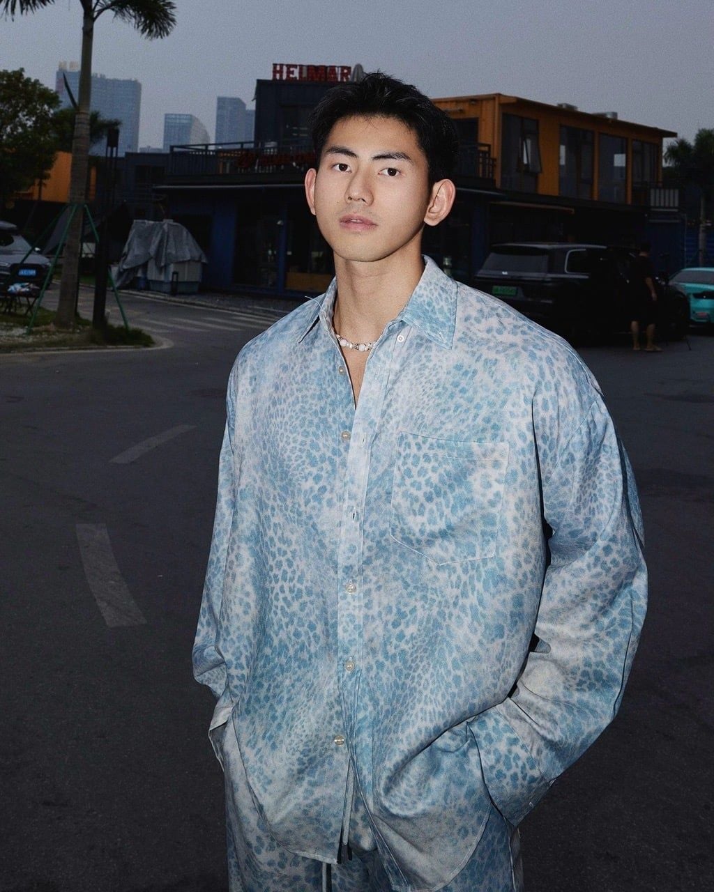  SHIRT 0284 LEOPARD PATTERN 