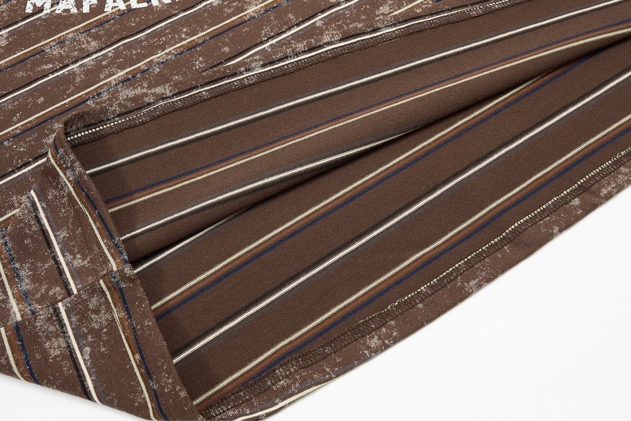  ÁO T-SHIRT 0272 COFFEE KẺ NGANG 