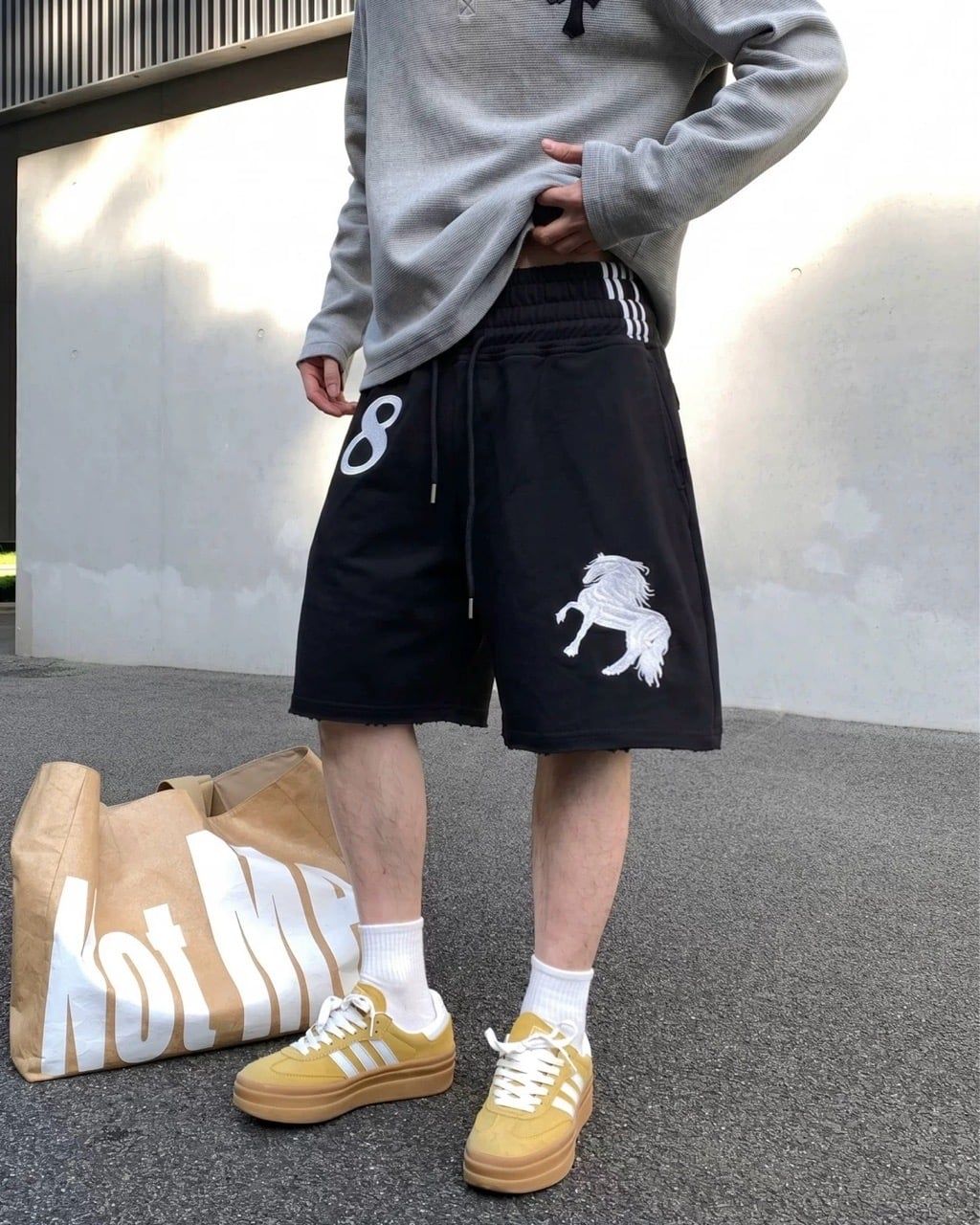  QUẦN SHORT 2075 ĐEN 
