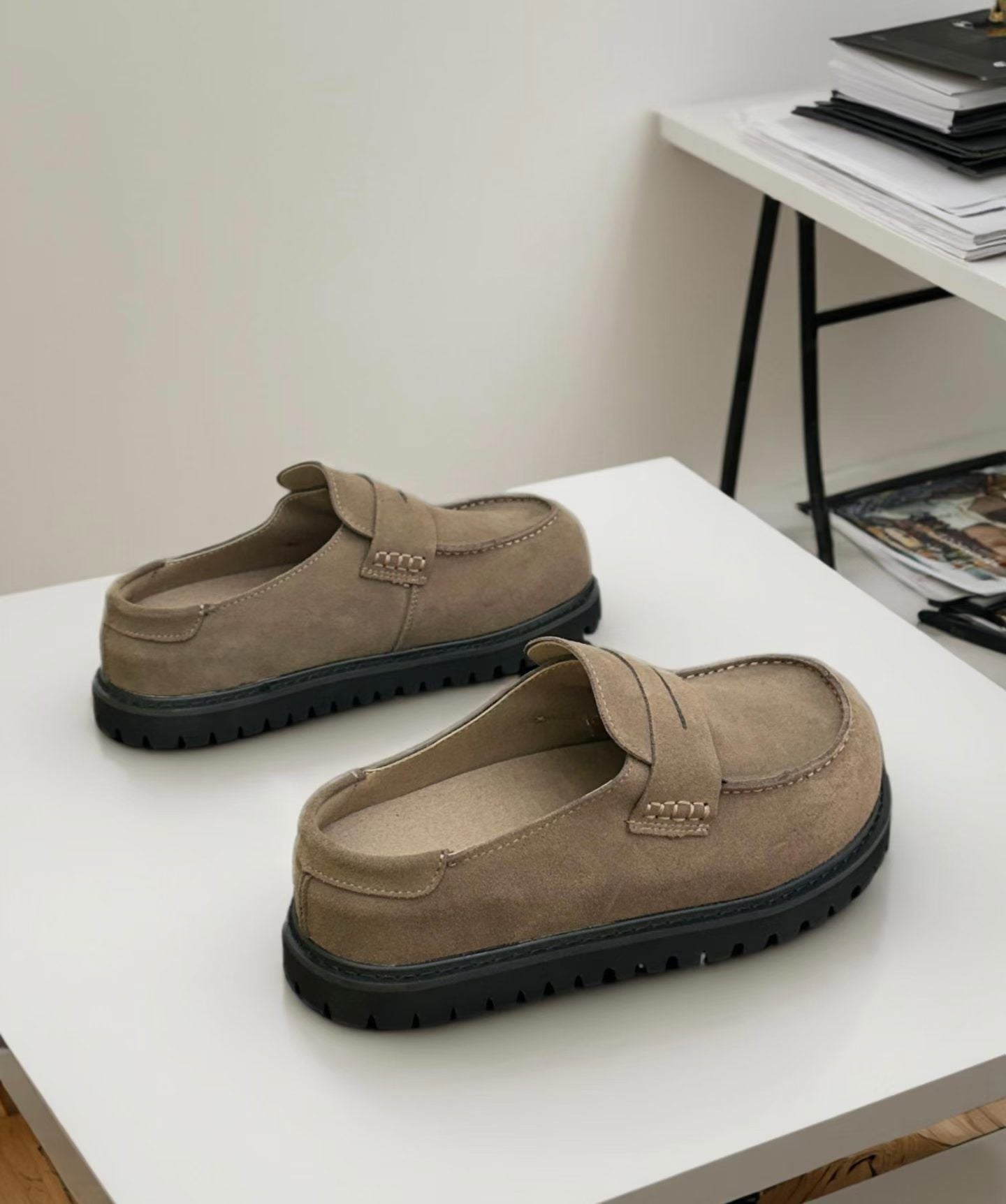  GIÀY 26803 MUSHROOM TAUPE 