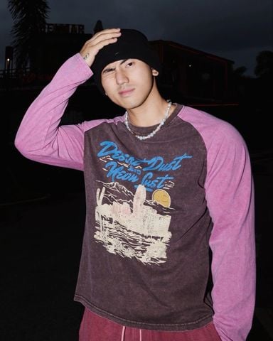  ÁO SWEATSHIRT 0533 HỒNG-NÂU 