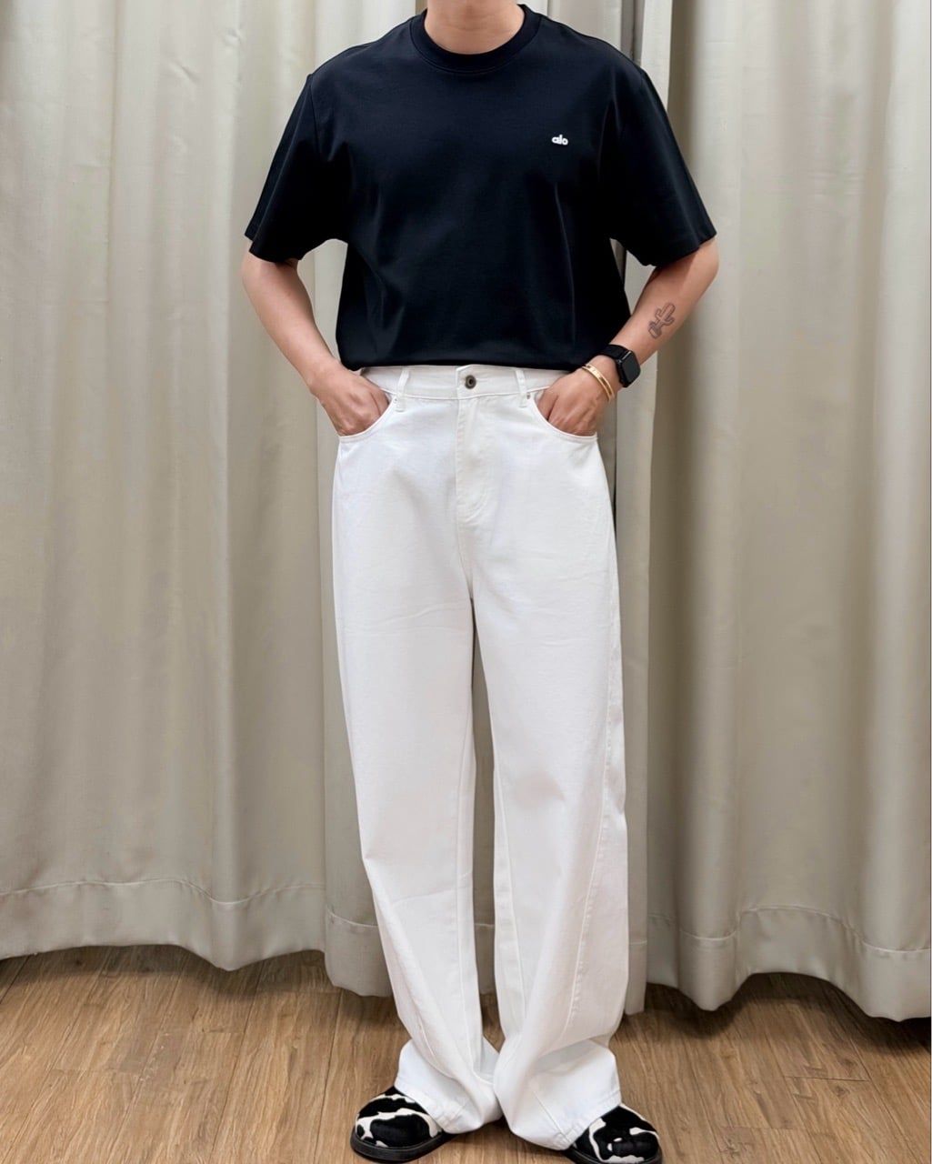  ÁO T-SHIRT 9005 ĐEN 