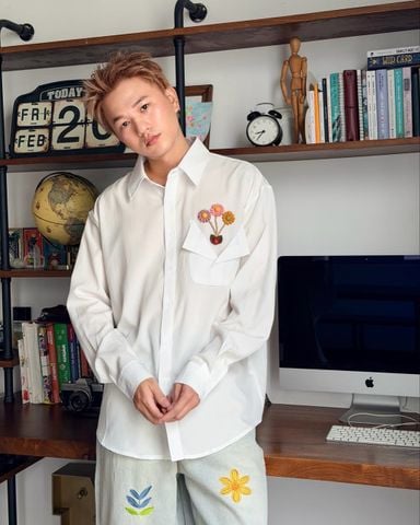  ÁO SƠ MI 2859 TRẮNG 