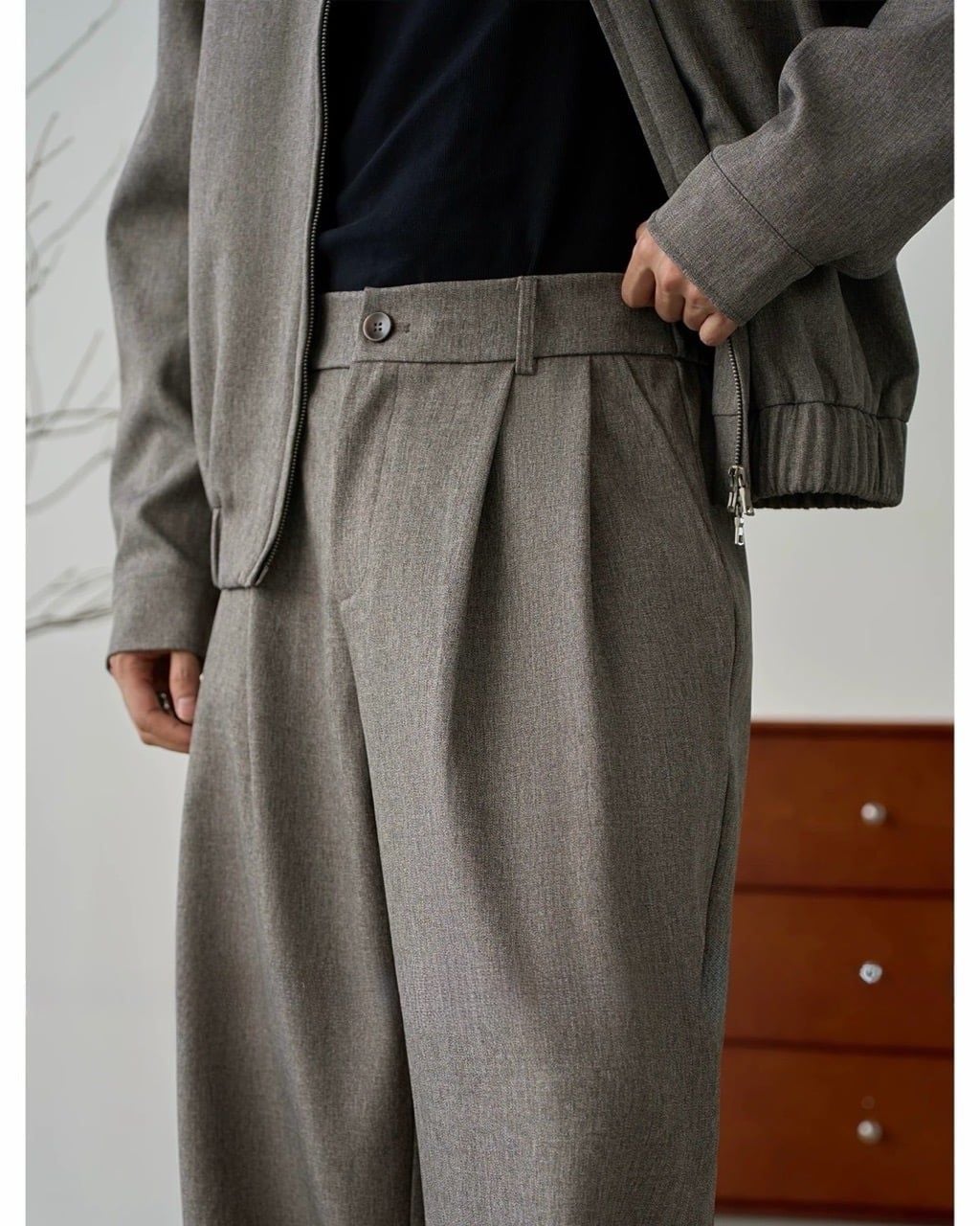  TROUSER 2655 GREY 