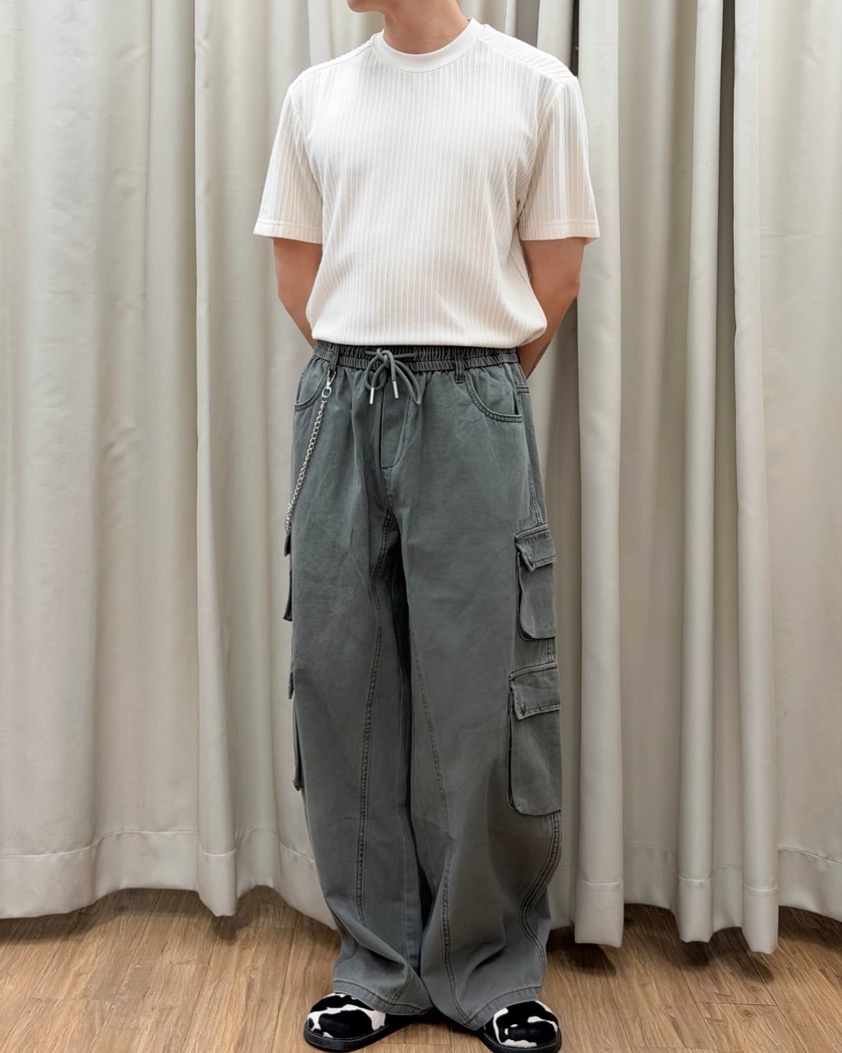  QUẦN BAGGY 9354 XÁM 