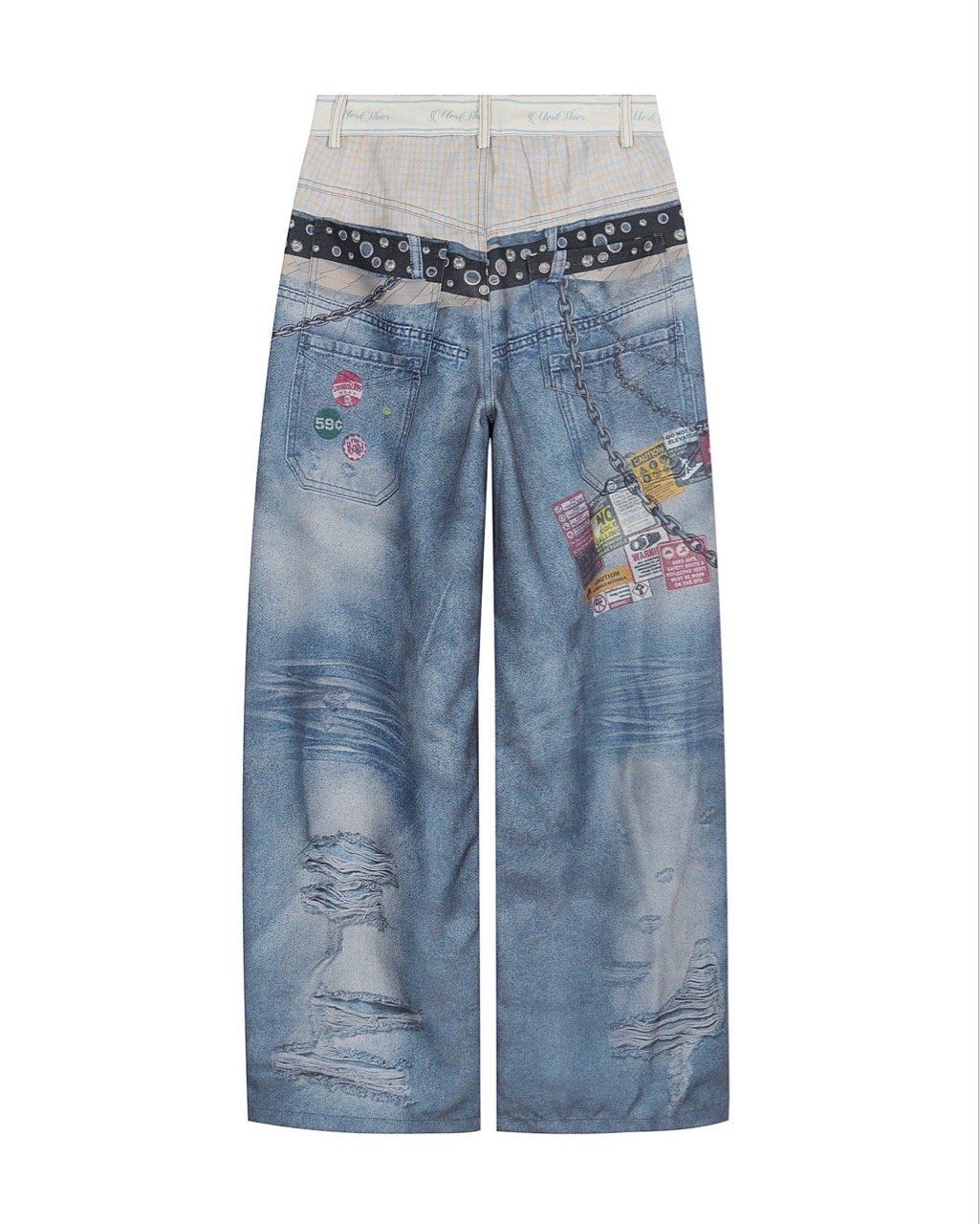  TROUSER 7851 PRINTED 