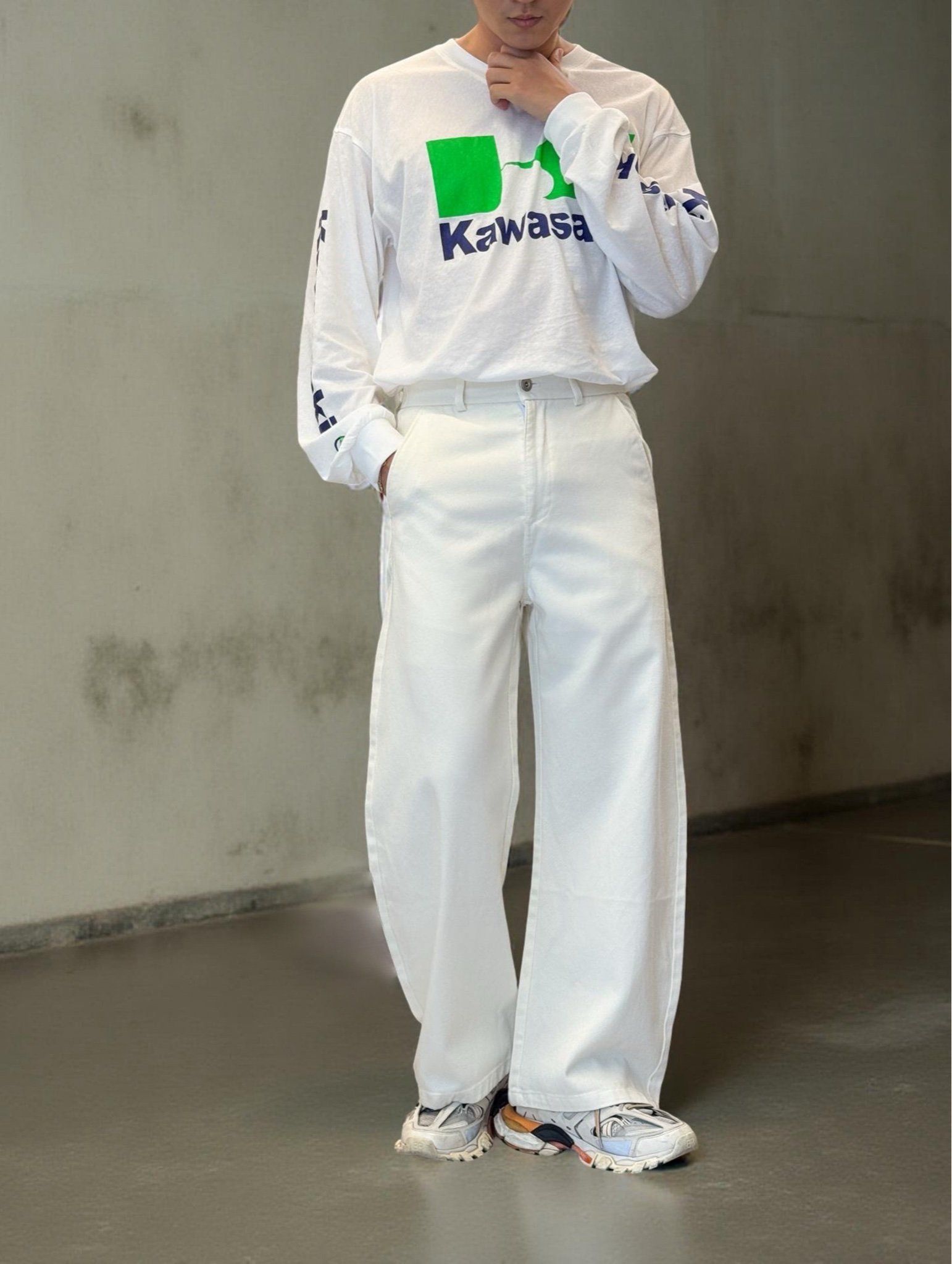  TROUSER 43726 WHITE 