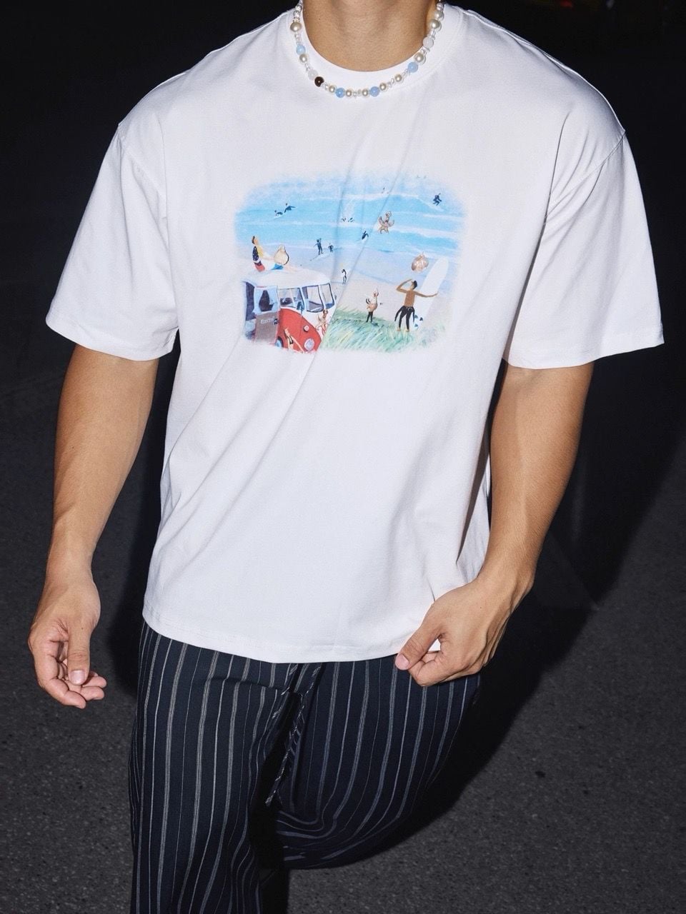  ÁO T-SHIRT 1295 TRẮNG 