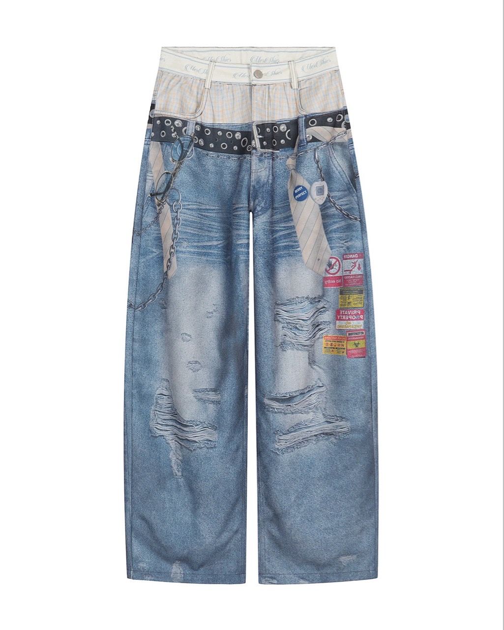  TROUSER 7851 PRINTED 