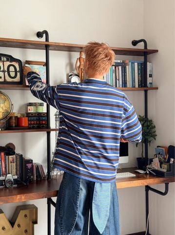  ÁO SWEATSHIRT 1287 XANH DA TRỜI 