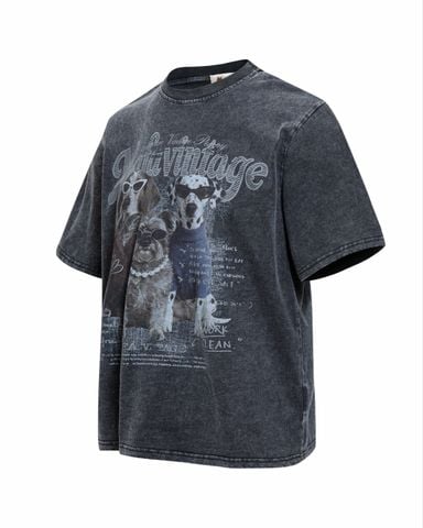  ÁO T-SHIRT 0295 ĐEN 