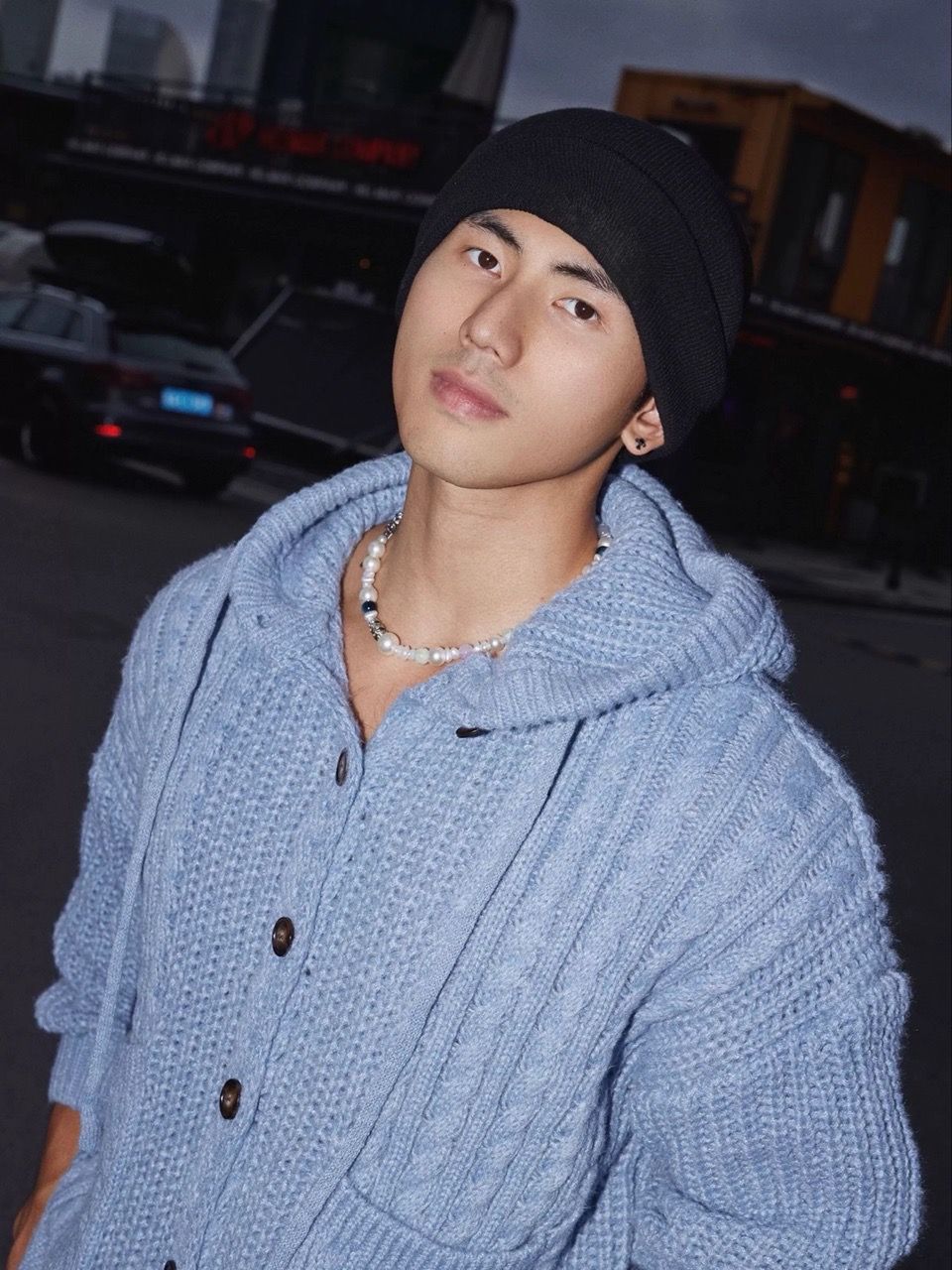  WOOLEN JACKET 3907 BLUE 