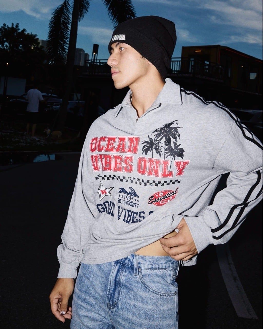  ÁO SWEATSHIRT 559 XÁM 