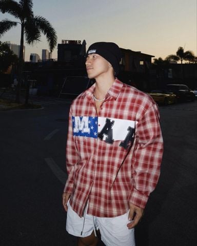  ÁO SƠ MI 267 CA RÔ ĐỎ 