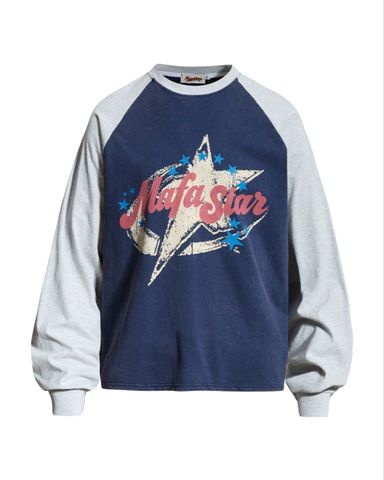  ÁO SWEATSHIRT 0568 XANH TÍM THAN 