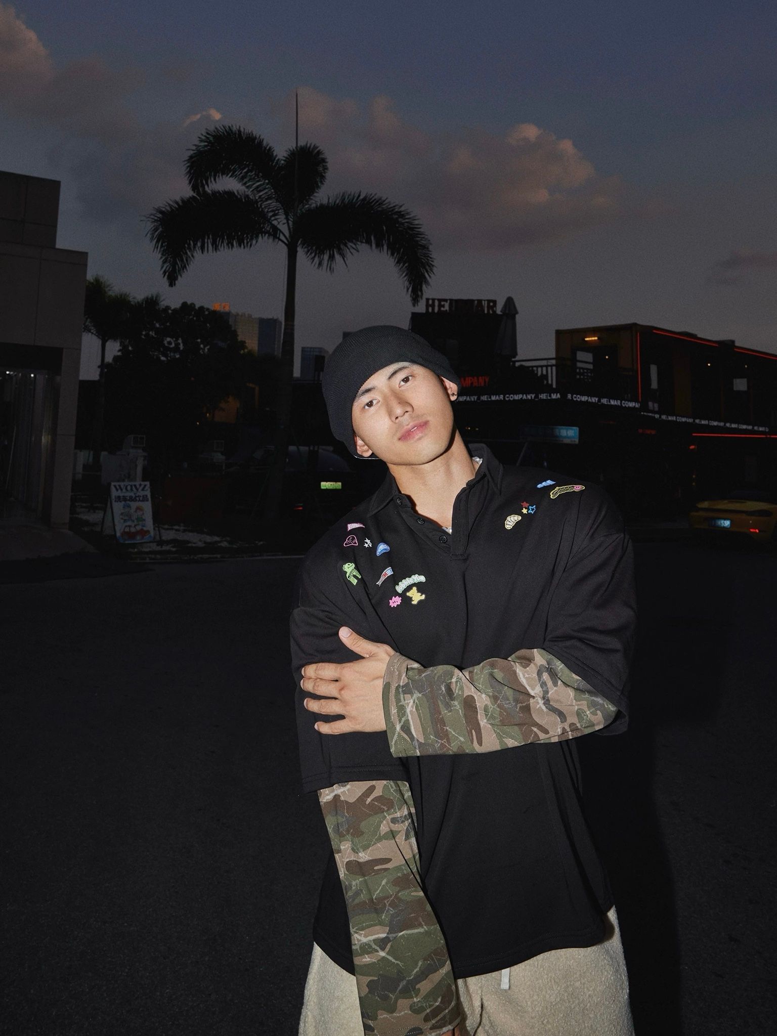  SWEATSHIRT 25125 BLACK 