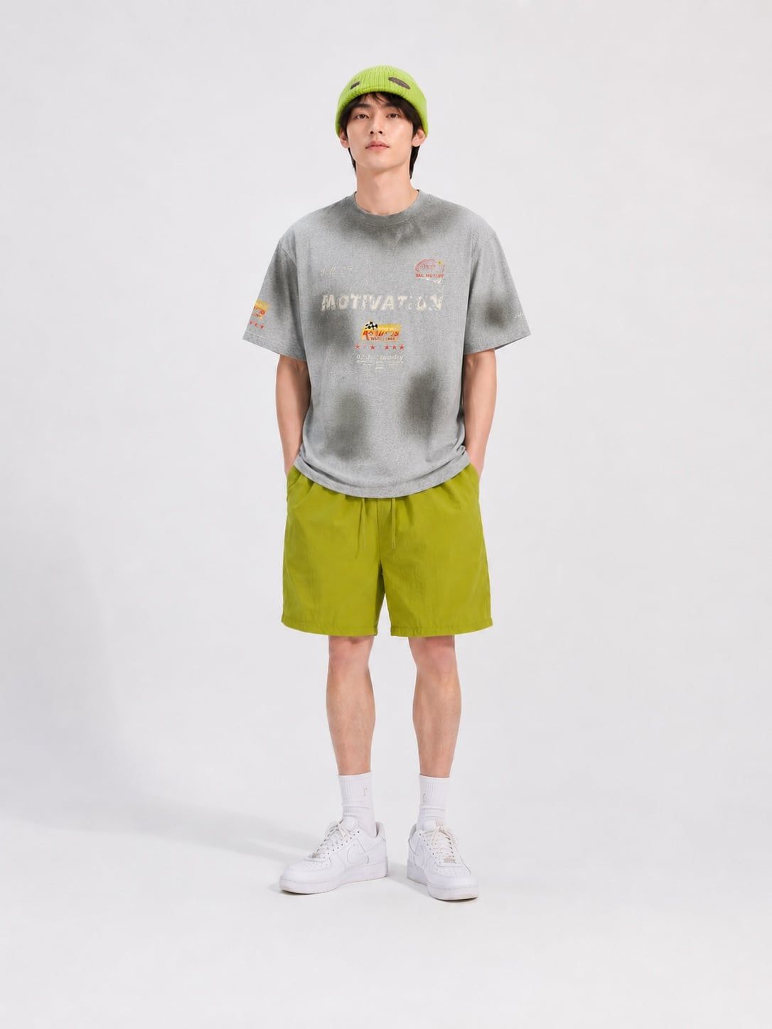  QUẦN SHORT 813 XANH CỐM 