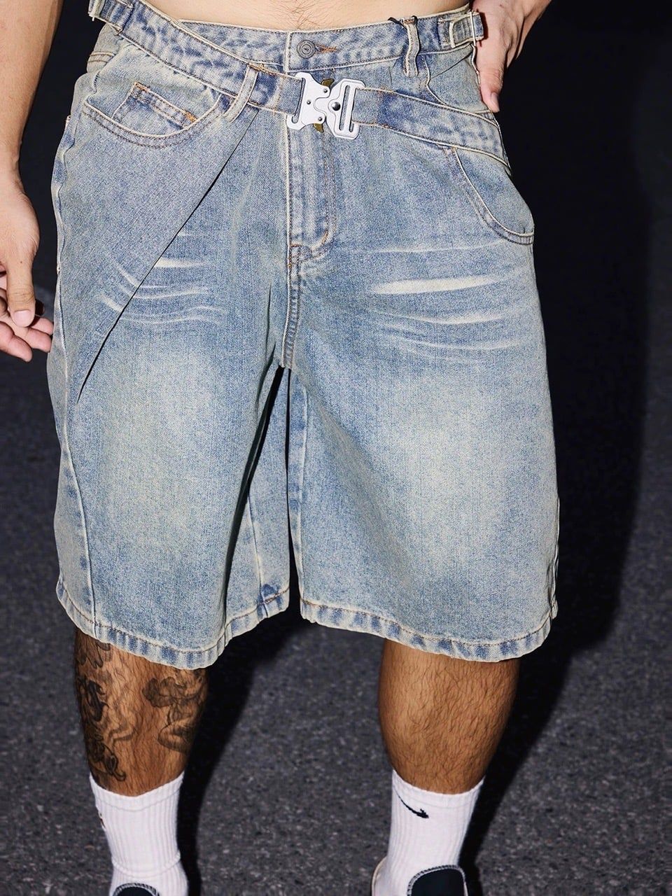  QUẦN SHORT JEAN 101 XANH 