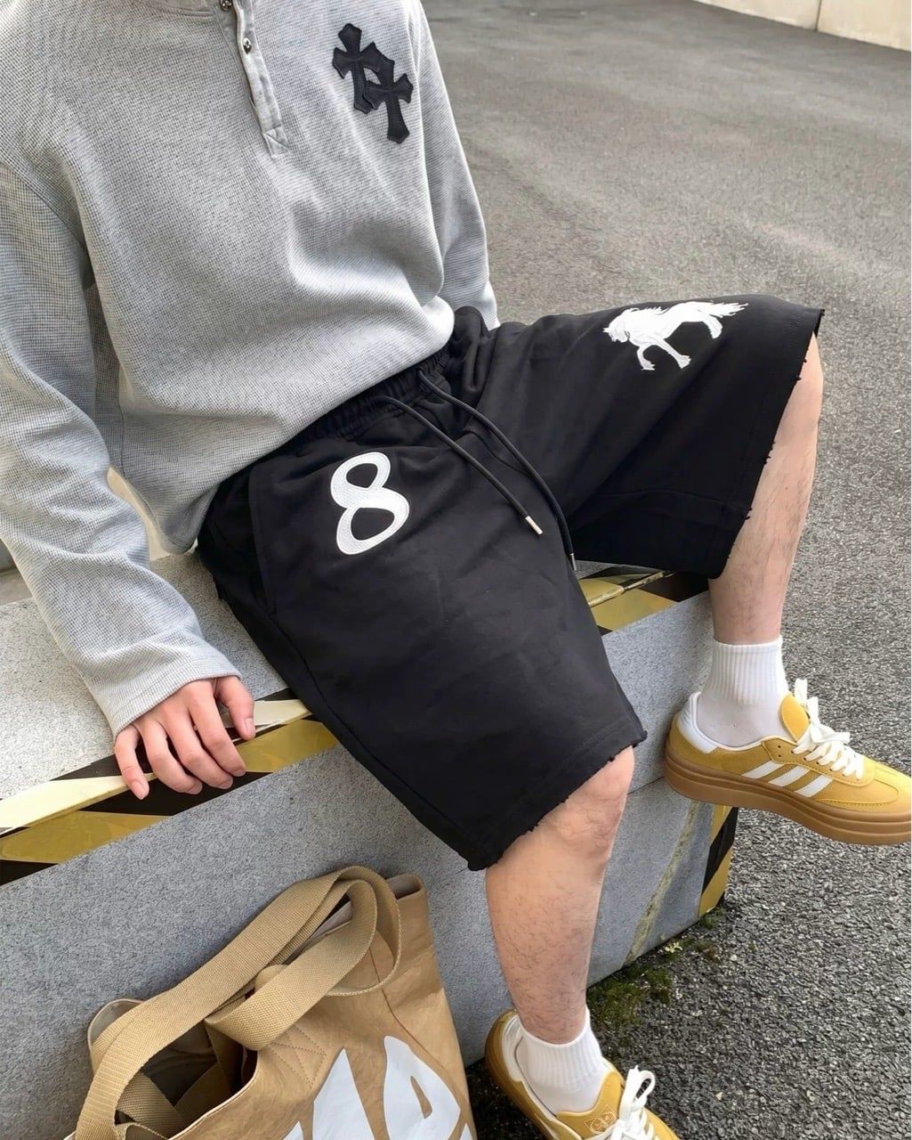  QUẦN SHORT 2075 ĐEN 