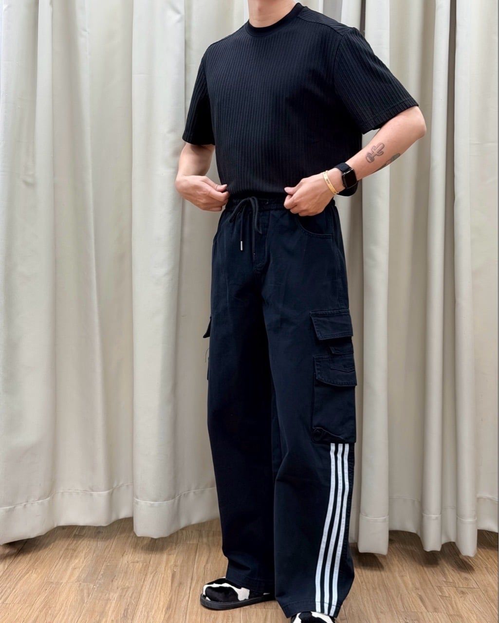  QUẦN BAGGY 9355 ĐEN 