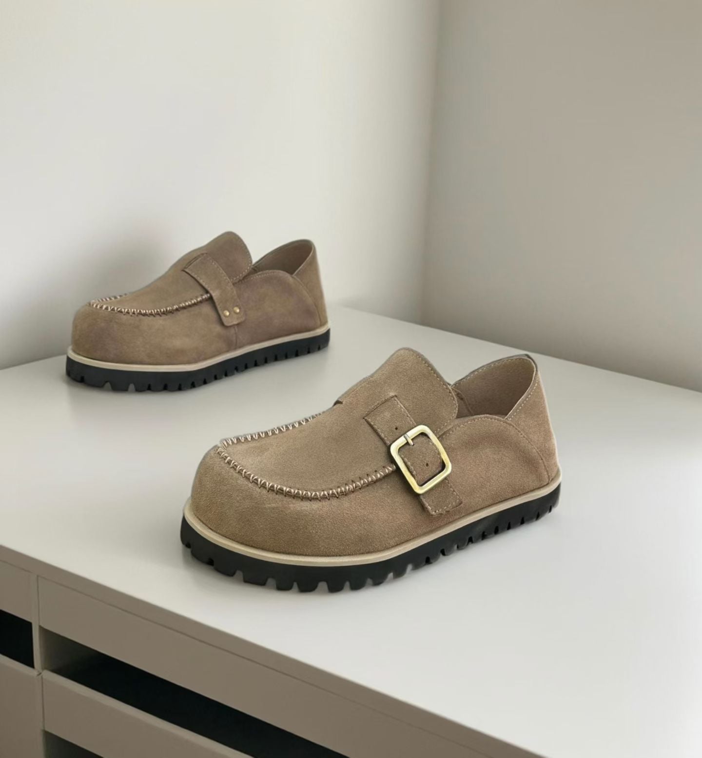  GIÀY 26805 MUSHROOM TAUPE 