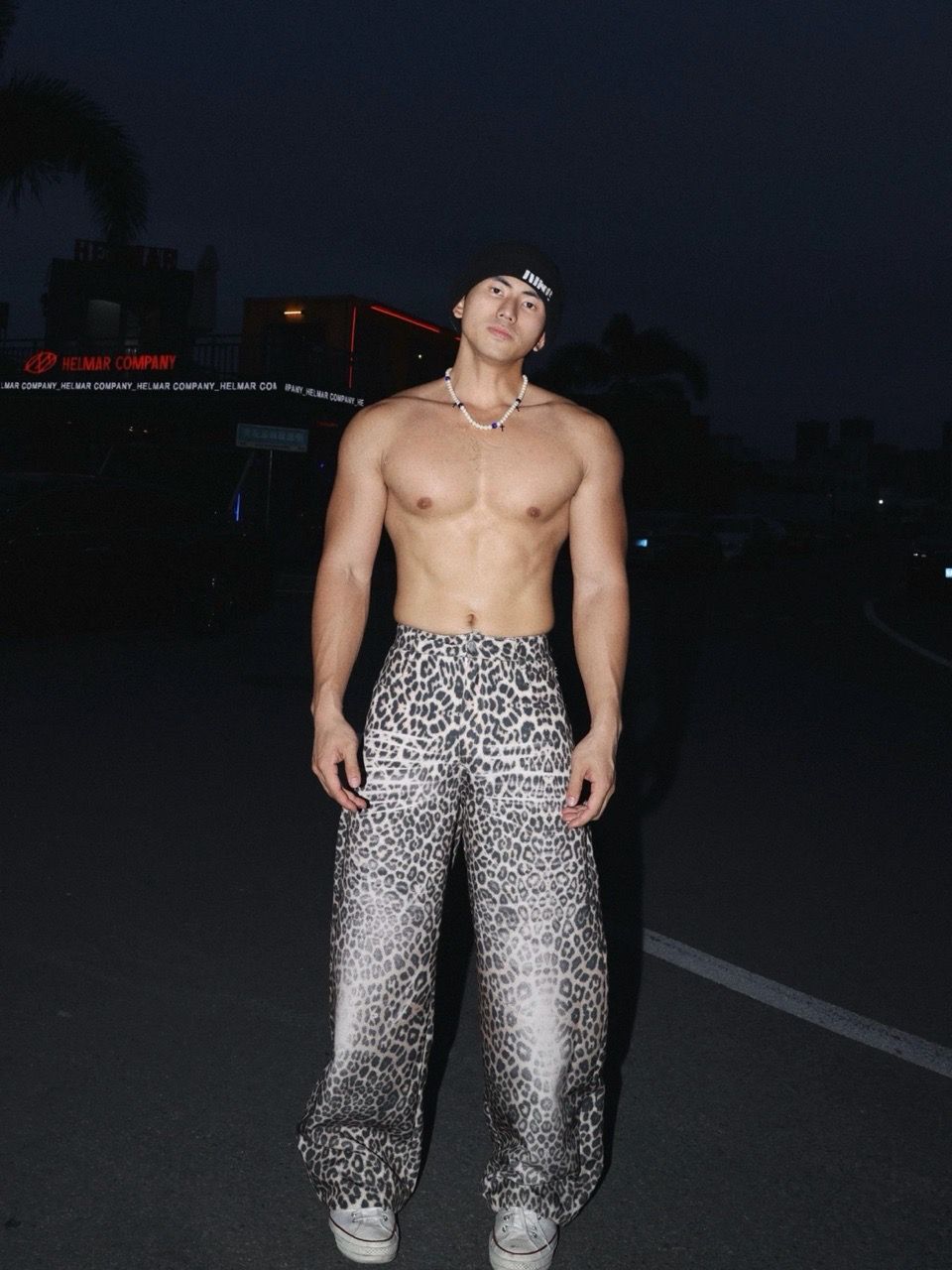  TROUSER 7871 LEOPARD PRINT 