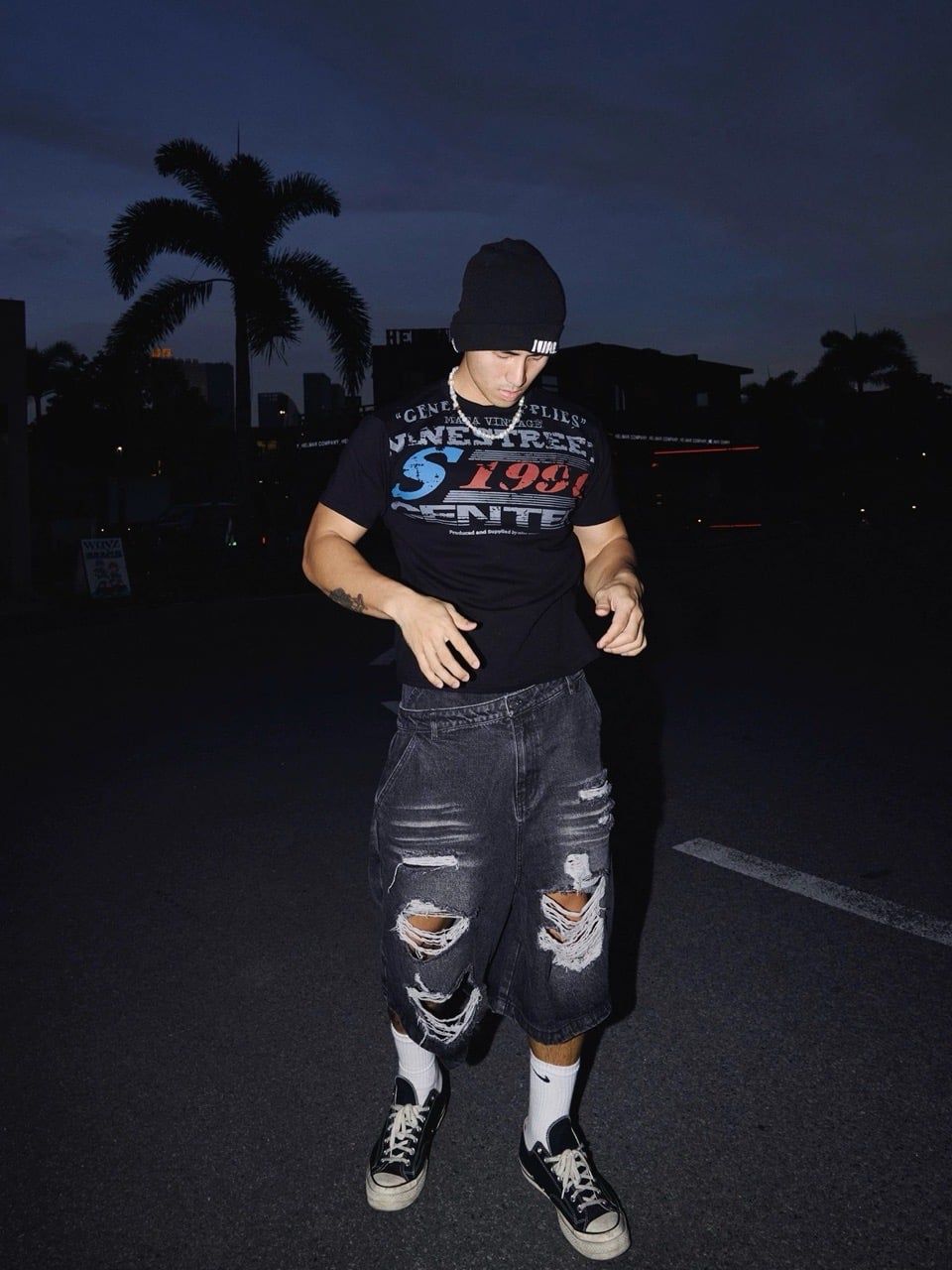  QUẦN SHORT JEAN 103 ĐEN 