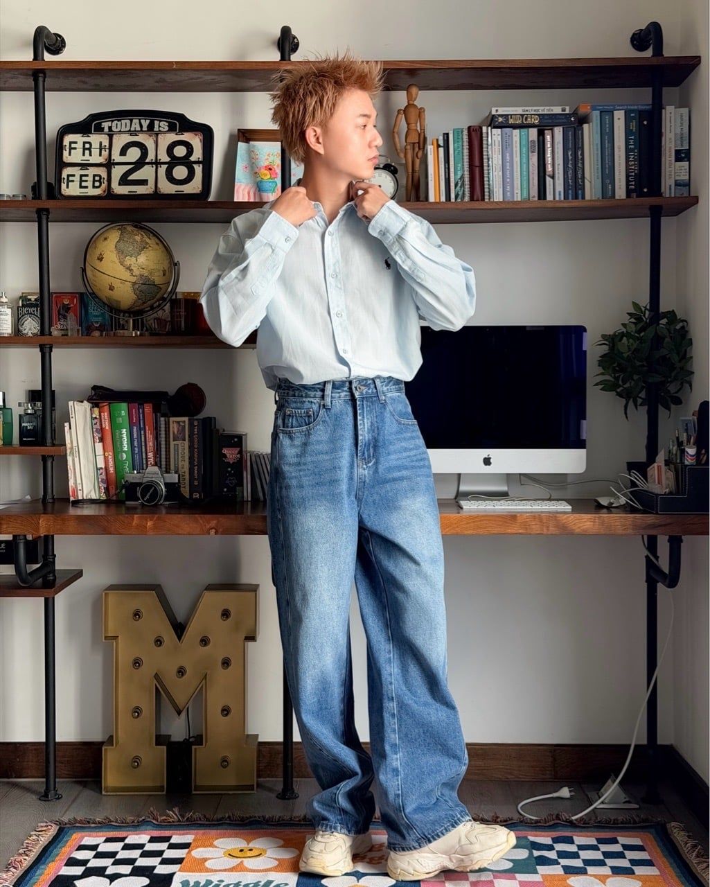  QUẦN JEAN 9092 XANH 