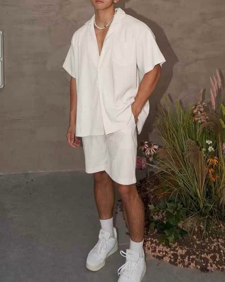  SHORT 2340 RICE WHITE 