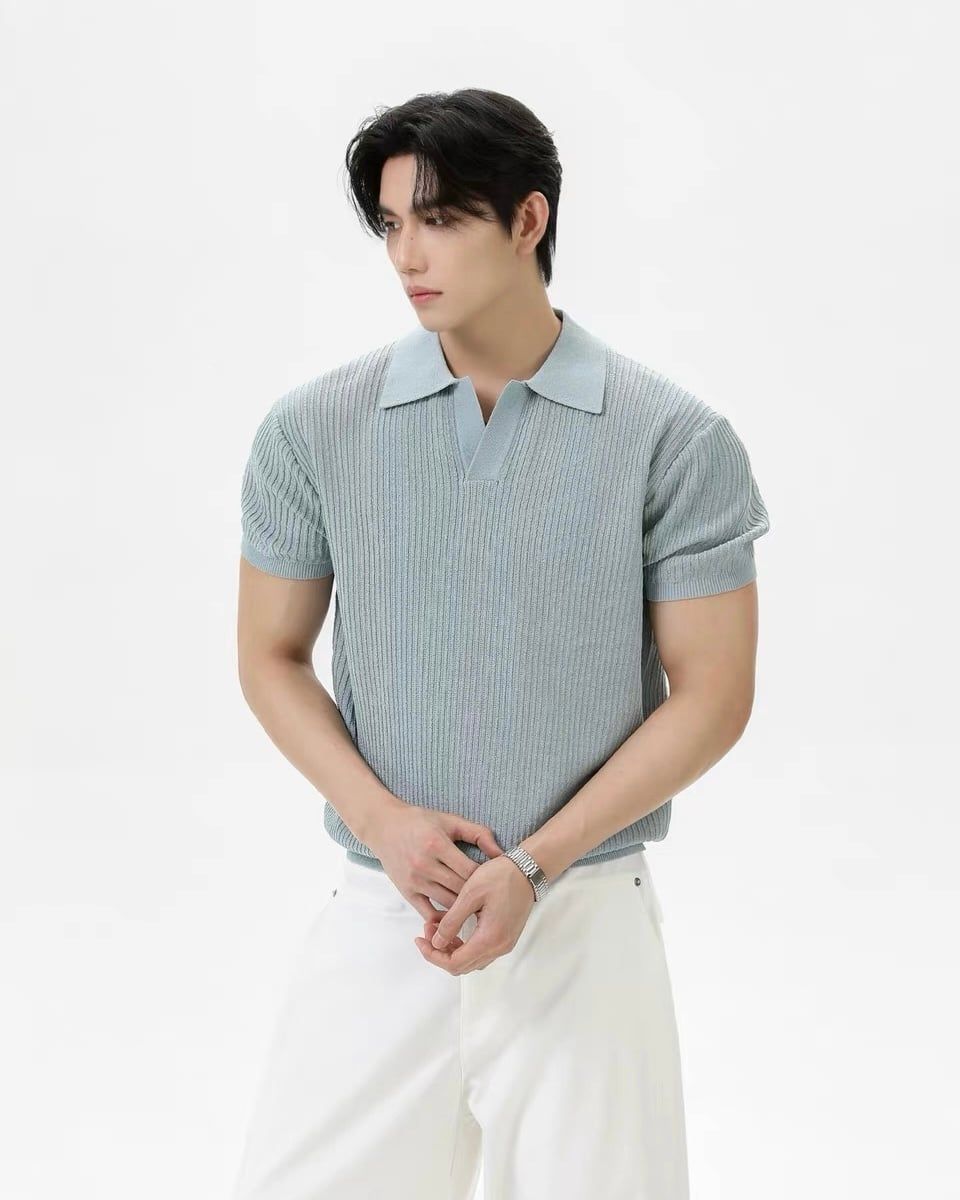  ÁO POLO 25640 XANH 