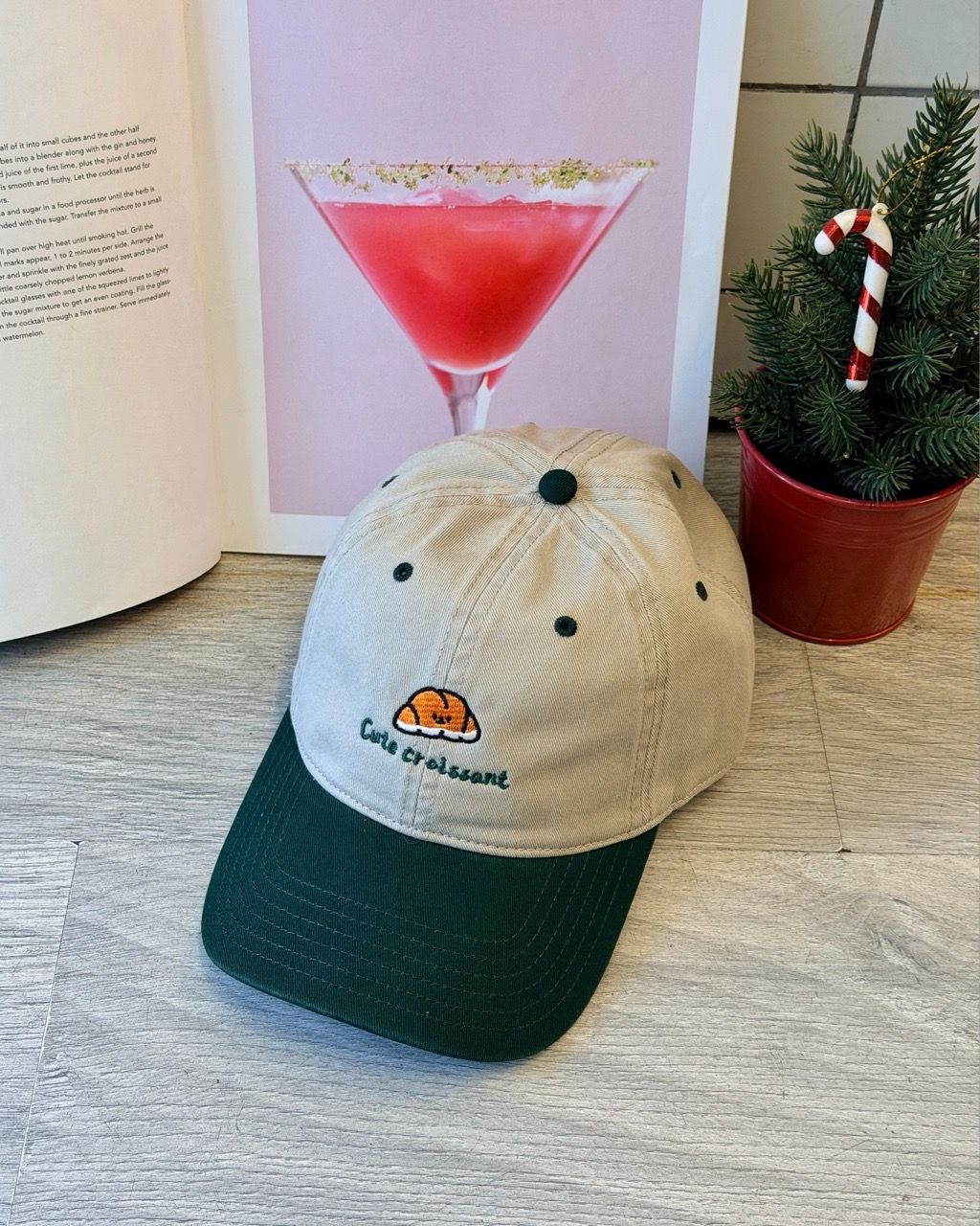  CAP CROISSANT GREEN 