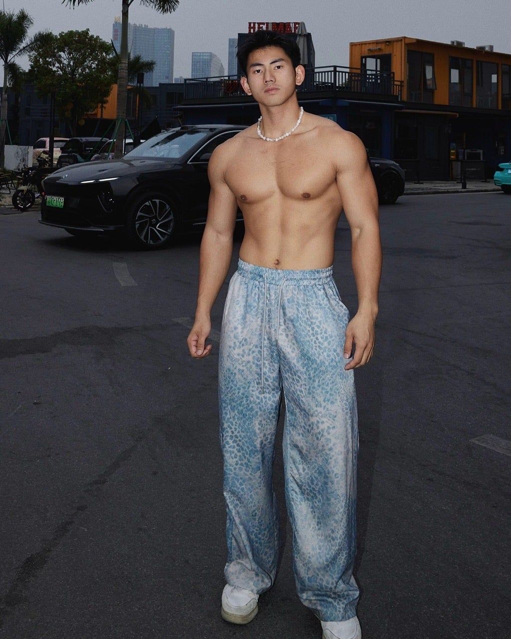  TROUSER 0285 LEOPARD PATTERN 