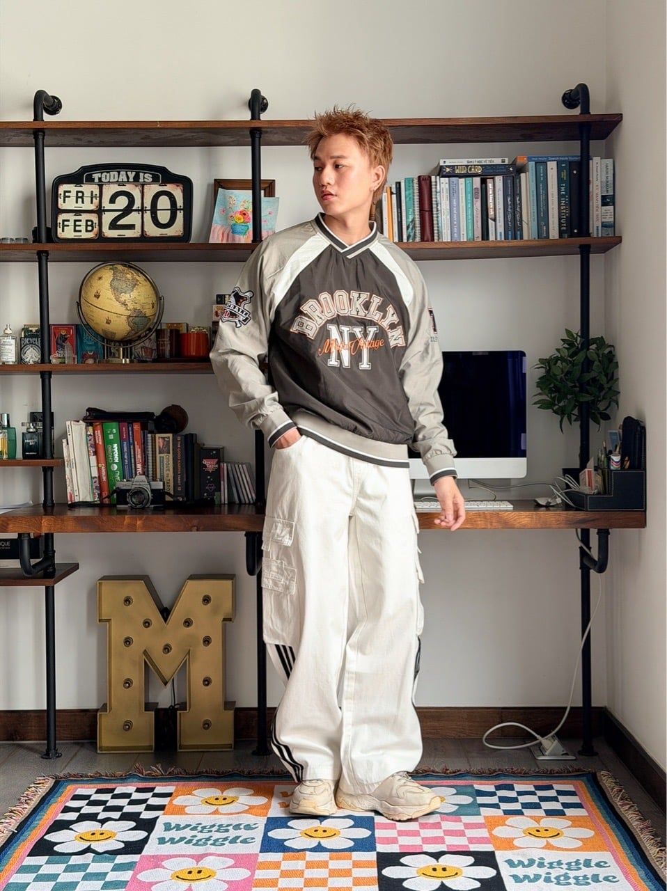  QUẦN BAGGY 9355 TRẮNG 