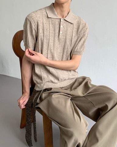  ÁO POLO 26764 NÂU NHẠT 