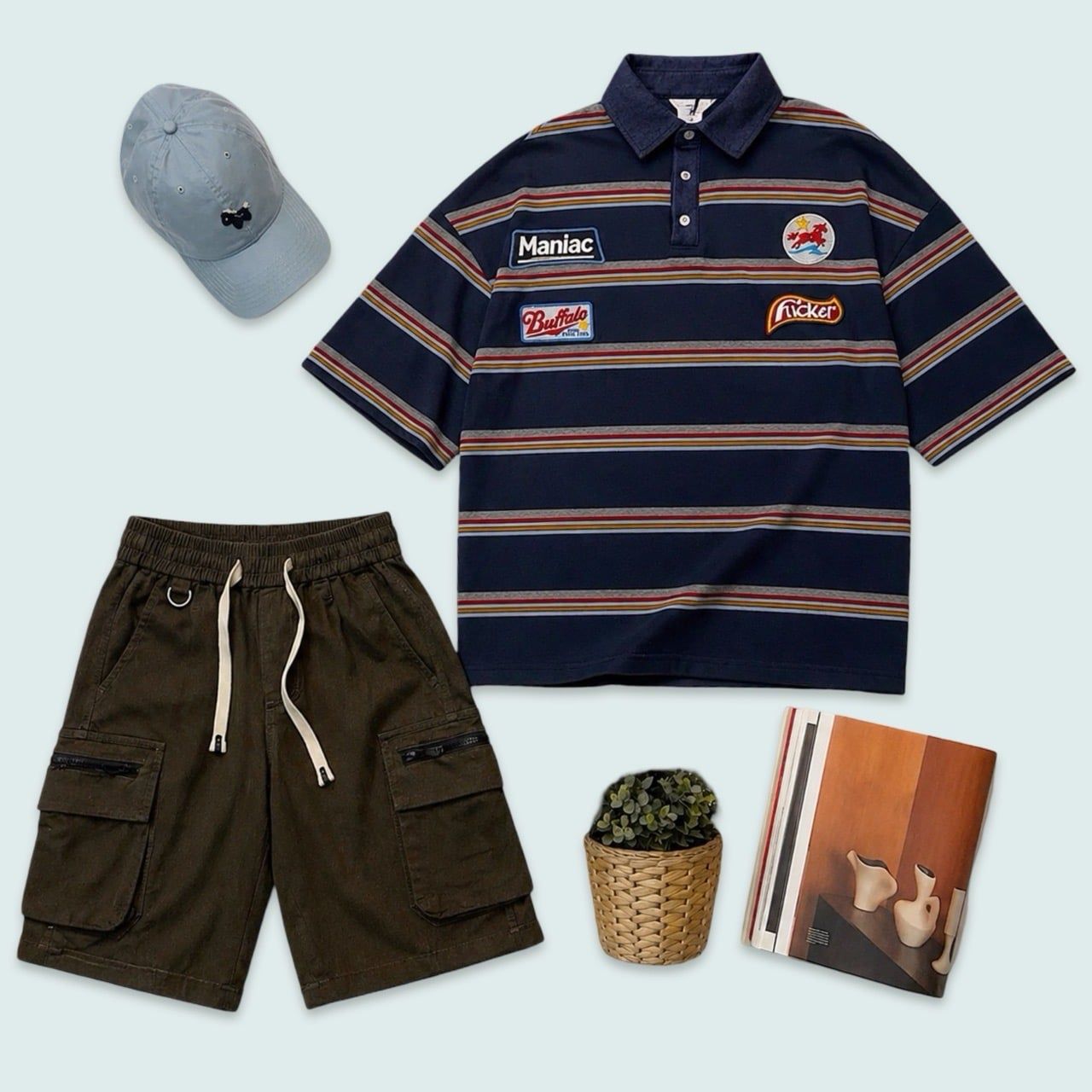  ÁO POLO 2106 XANH NAVY 