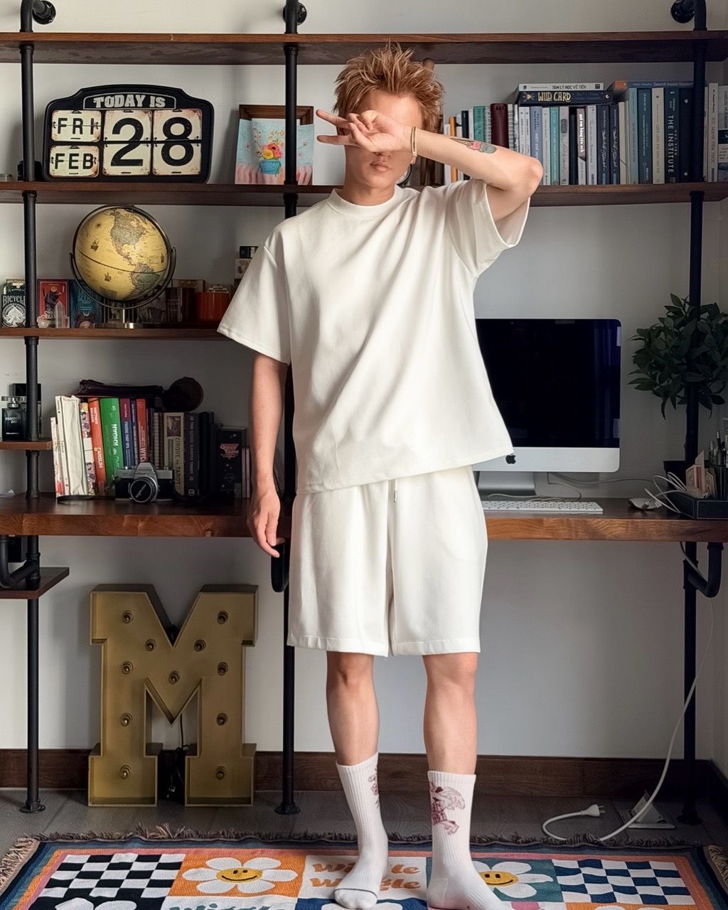  QUẦN SHORT 26007 TRẮNG 