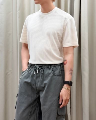  ÁO T-SHIRT 9038 TRẮNG 