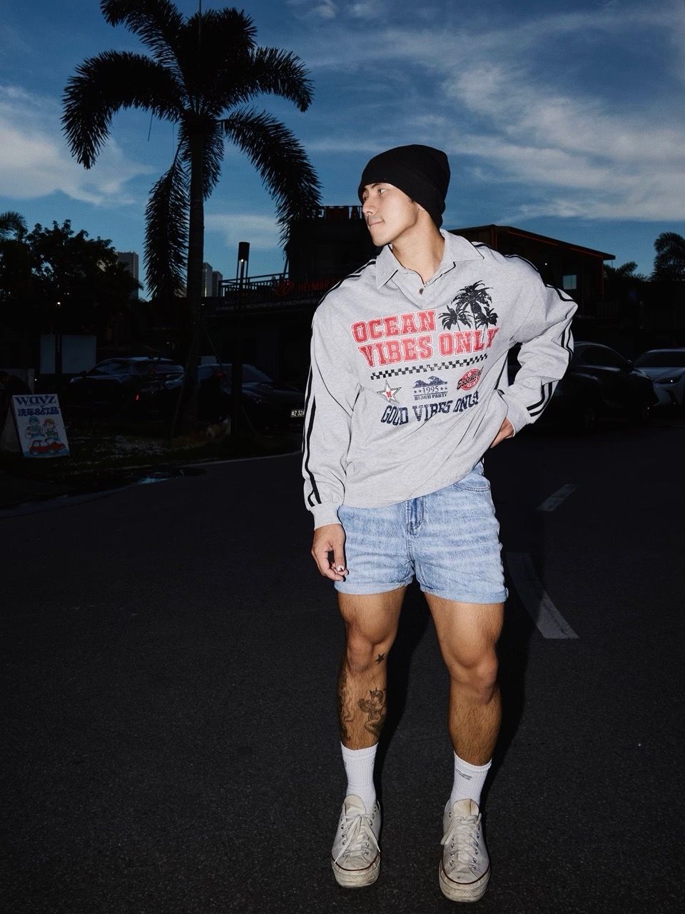 ÁO SWEATSHIRT 559 XÁM 