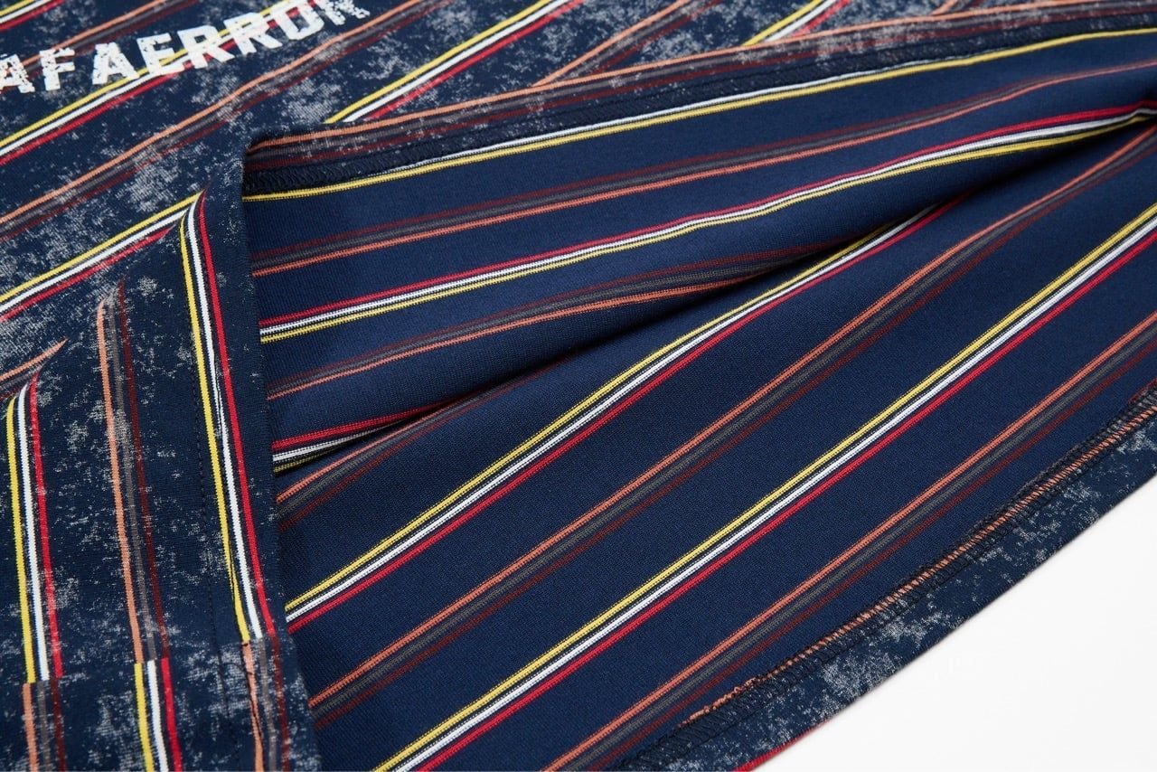  ÁO T-SHIRT 0272 XANH ĐEN KẺ NGANG 