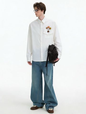  ÁO SƠ MI 2859 TRẮNG 